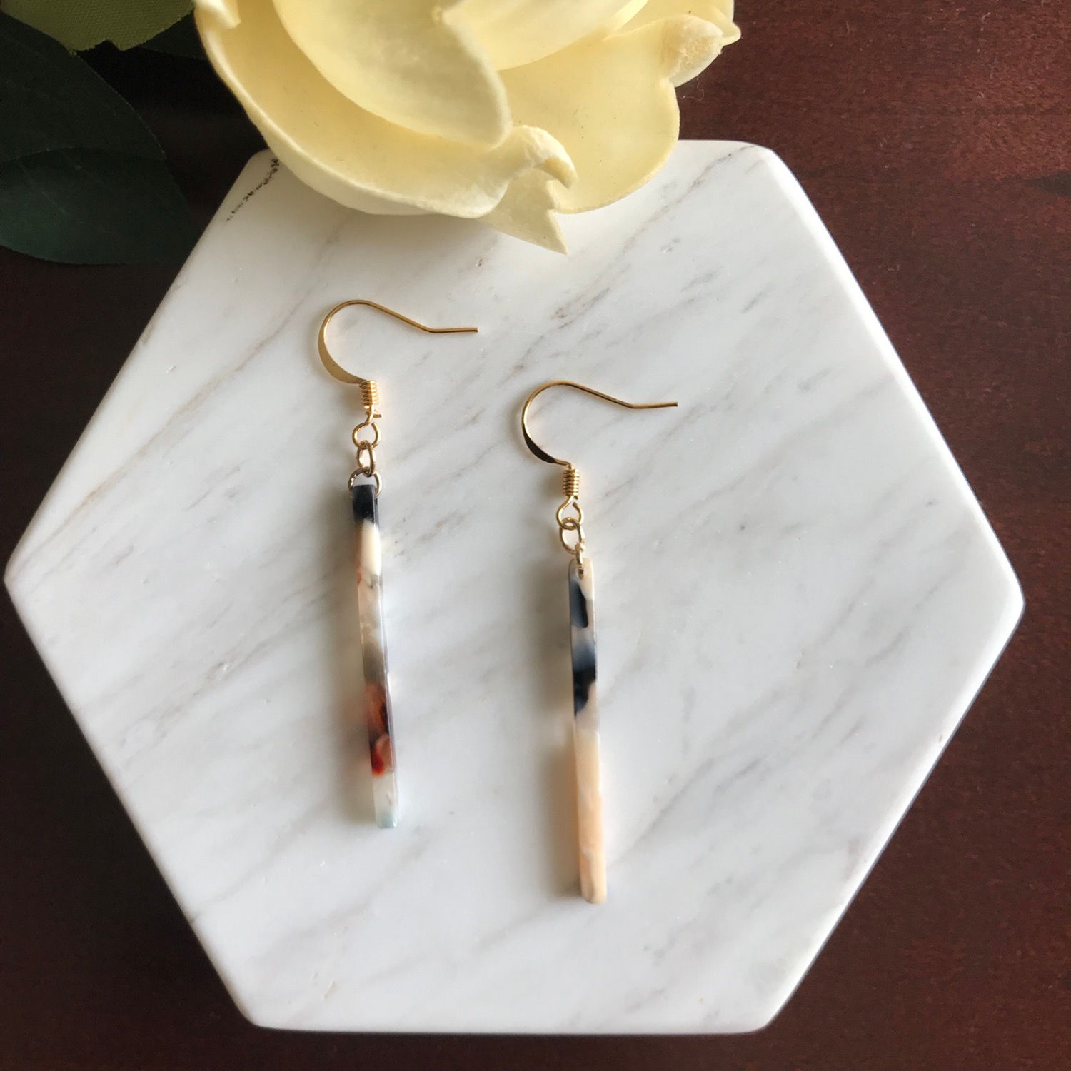 Jona Modern Acetate Earrings