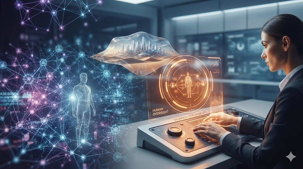 The Mirage of Total Autonomy: Why Human Oversight is the Ultimate Risk-Mitigation Framework in the Age of AI