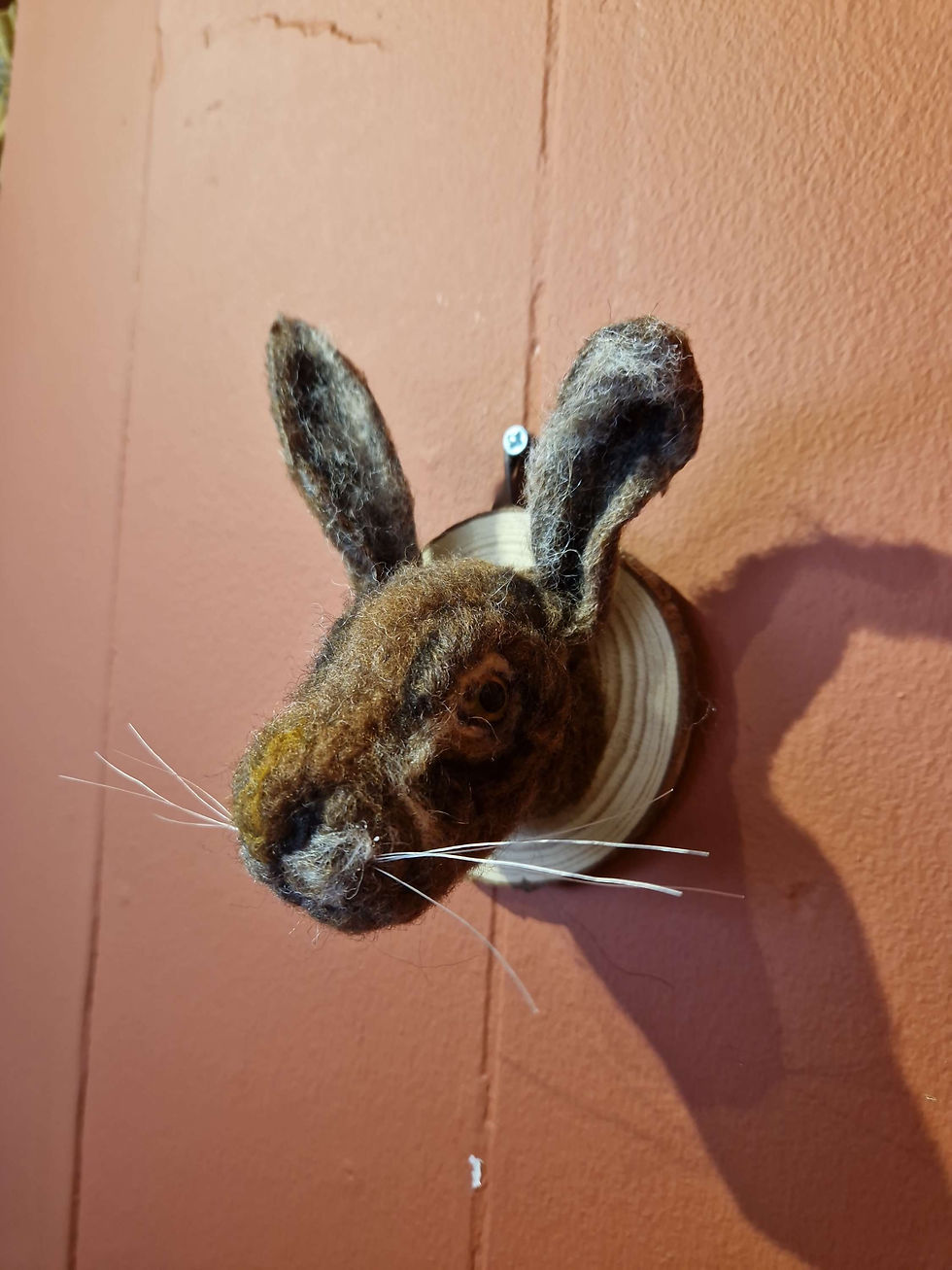 Thumbnail: Felted Hare Head