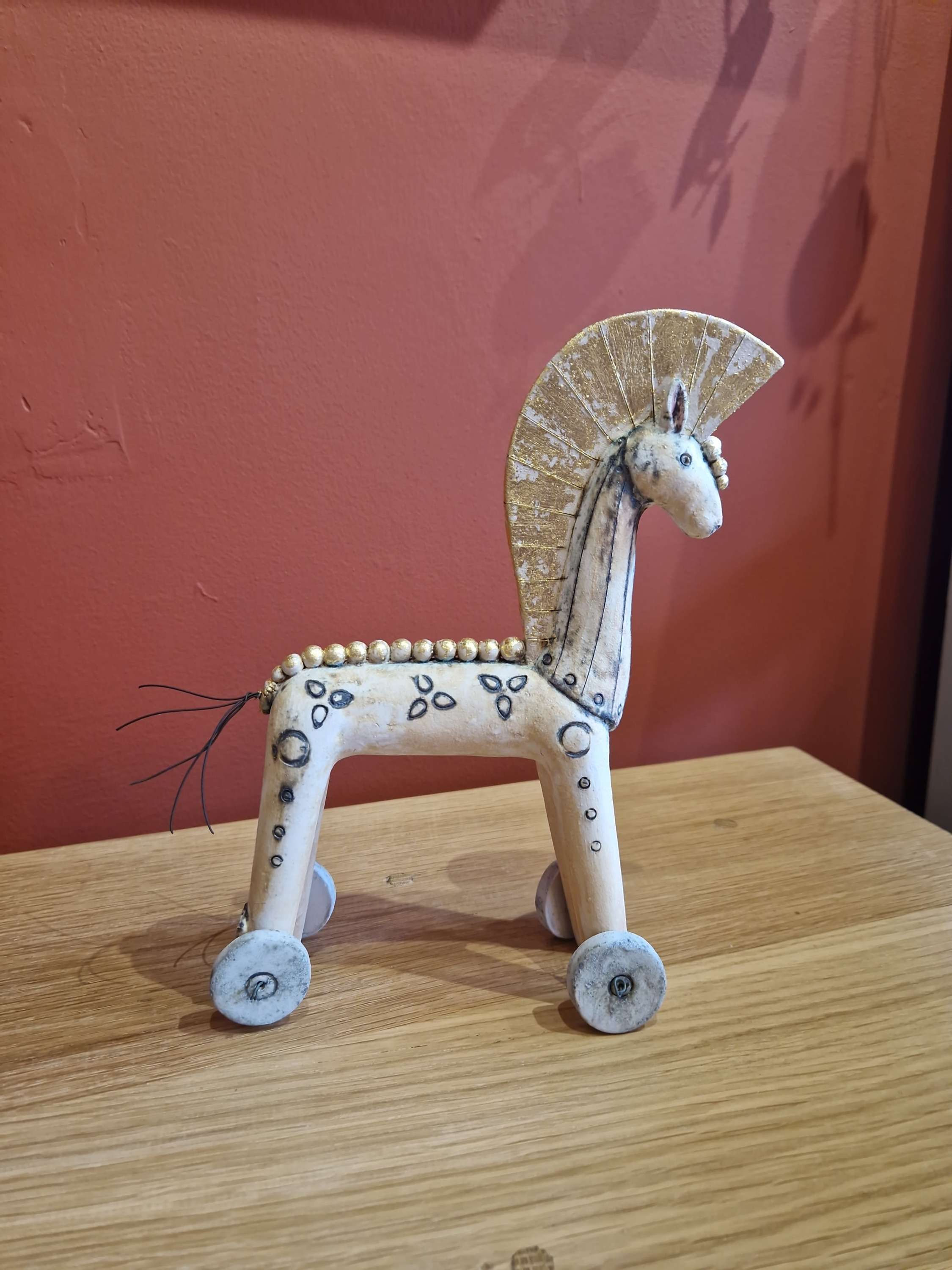Etruscan Horse (blue)