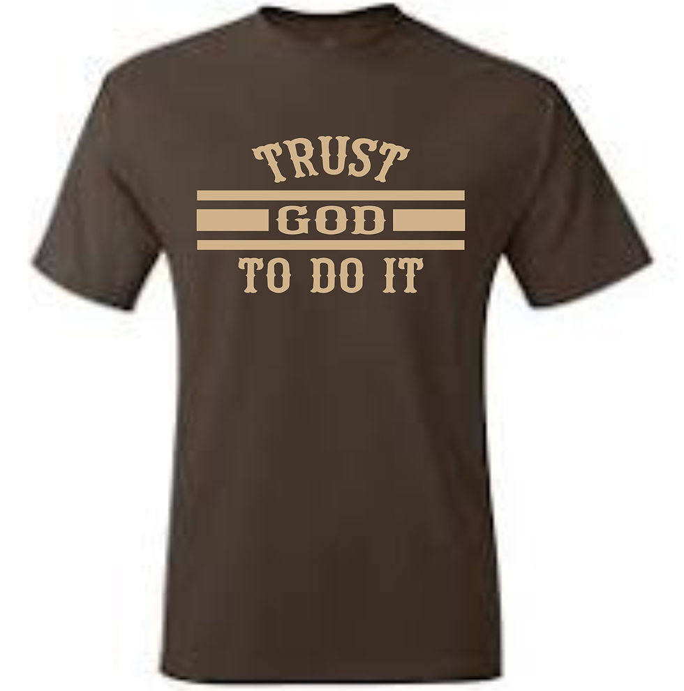 Thumbnail: T-Shirt/TRUST GOD TO DO IT