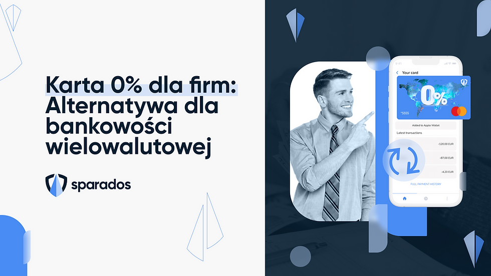 Karta 0% - nowość od Sparados