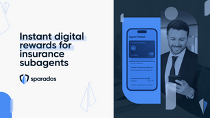 Instant digital rewards for insurance subagents