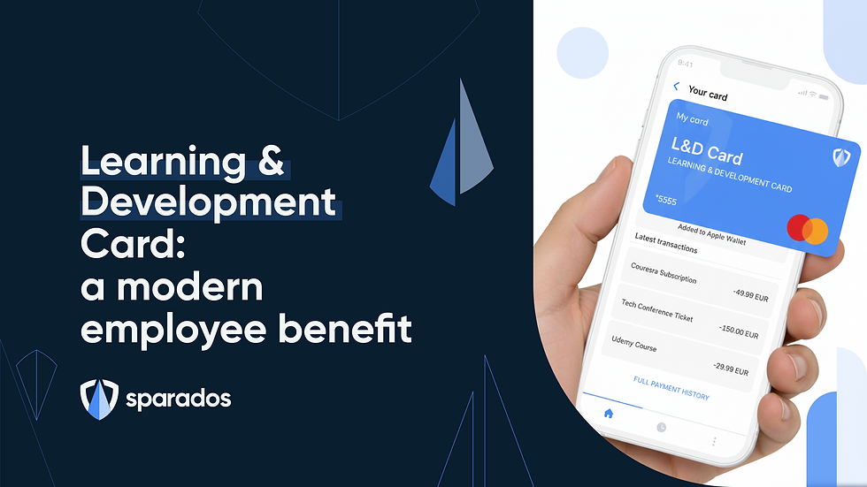 Sparados employee benefit cards