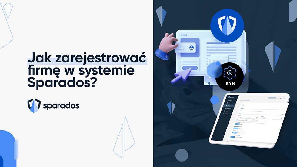 Jak zarejstrować się w systemie Sparados