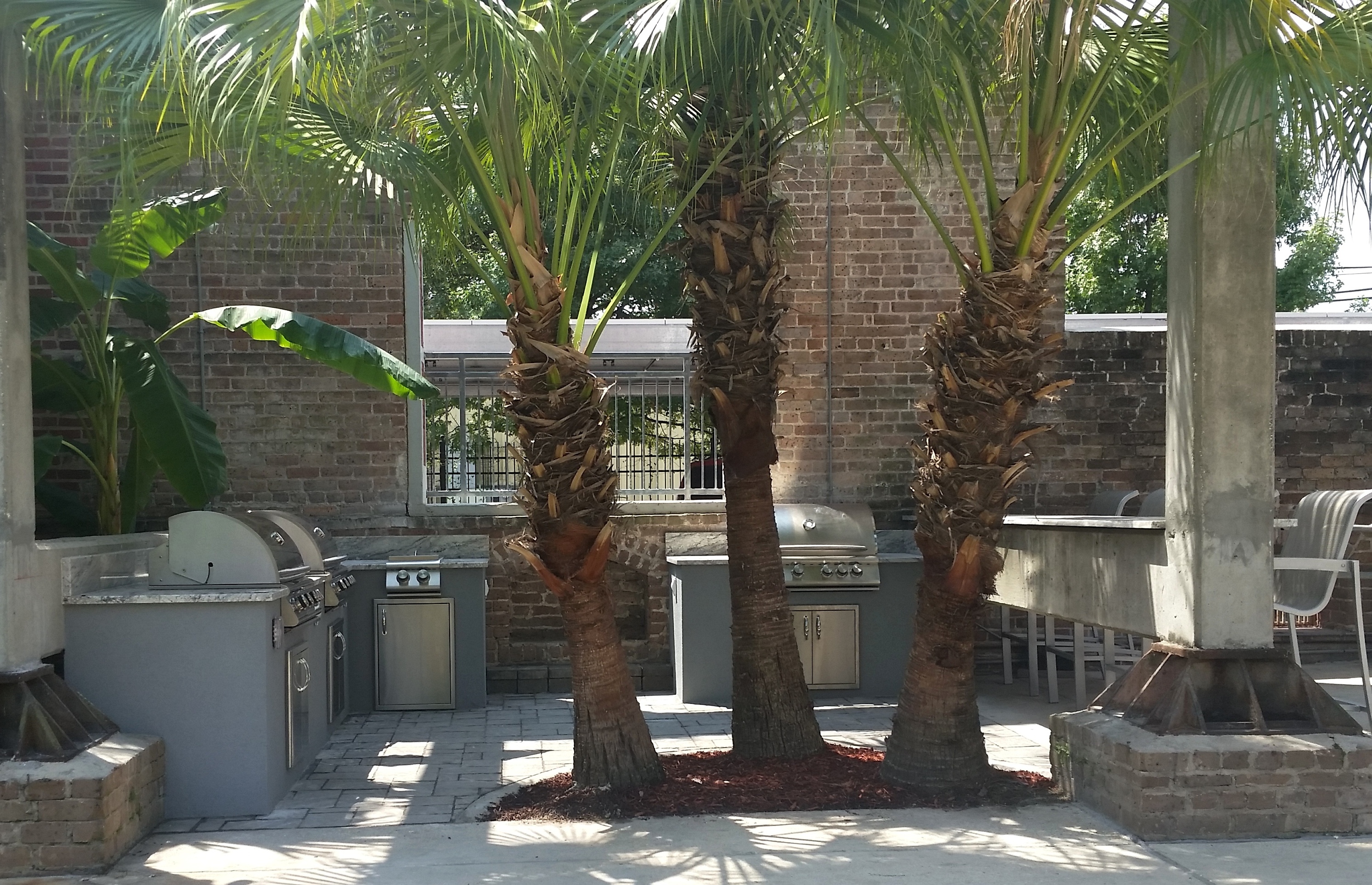 Commercial Grill and Bar Area