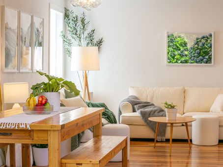 Beautiful decor adds to the appeal for Airbnb clients