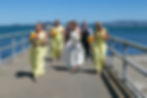 Petone Beach wedding photos