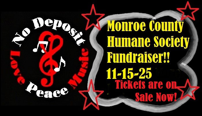 NDB - Monroe County Humane Society Concert! Ticket Info Included! See Ya Here! Love Y'all!