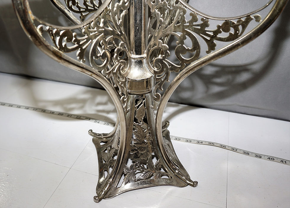 Thumbnail: Silver-plated Candelabra Asis