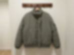 Grey jacket displayed as a clean e-commerce product visual.