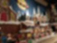 Large-scale Mission Inn gingerbread display created by Karen Belton