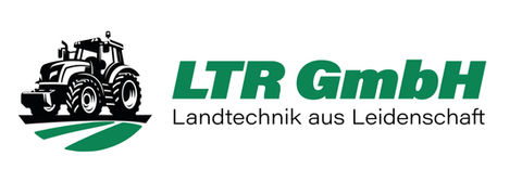 Bildelement eines Traktors in Schwarz und Grün. LTR GmbH Landtechnik aus Leidenschaft