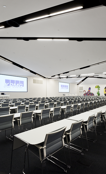 KPMG - auditorium in new domicile