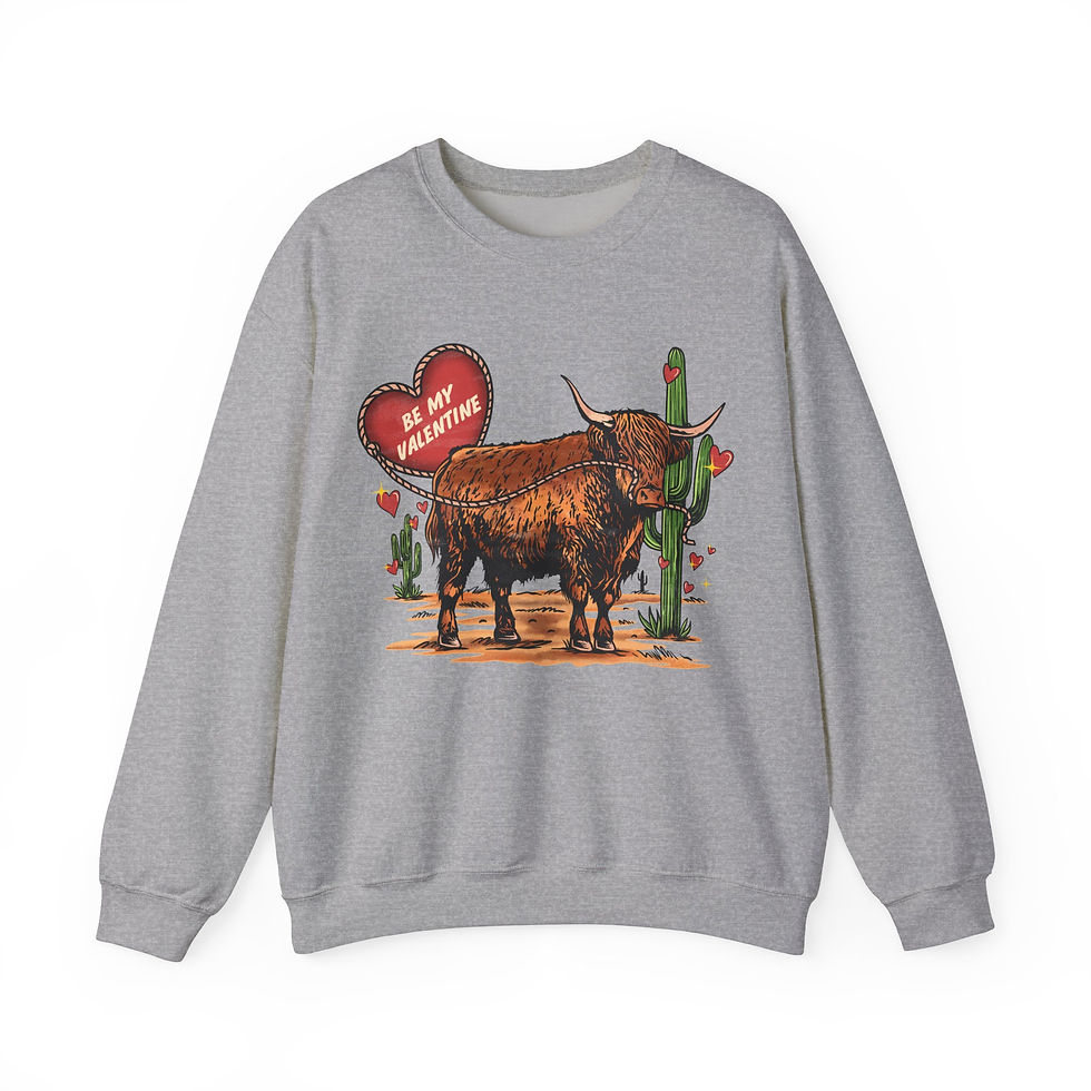 Thumbnail: Be My Valentine Unisex Crewneck Sweatshirt