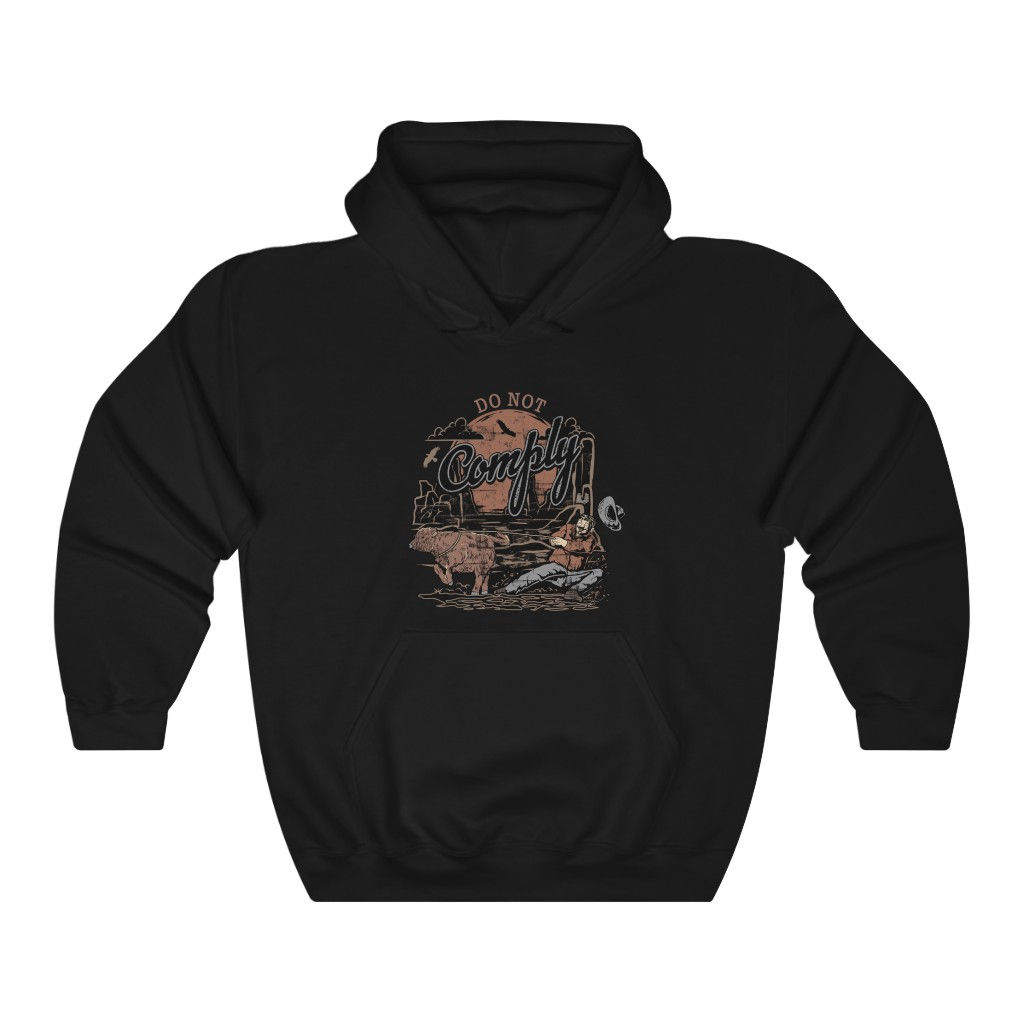 Roping Unisex Hooded Sweatshirt