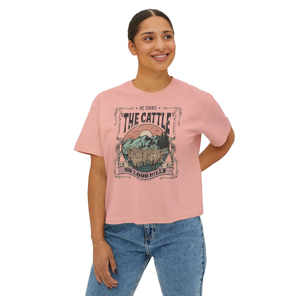 Thumbnail: Cattle on thousand hills Crop T