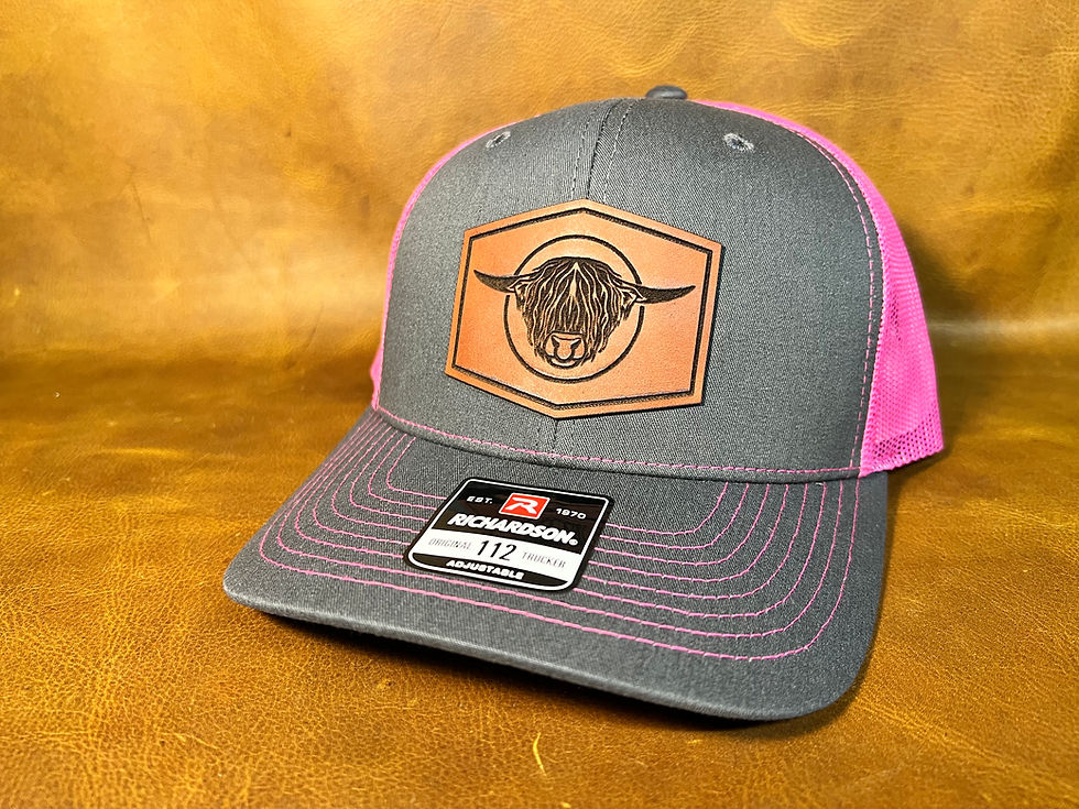 Thumbnail: Hat with leather patch