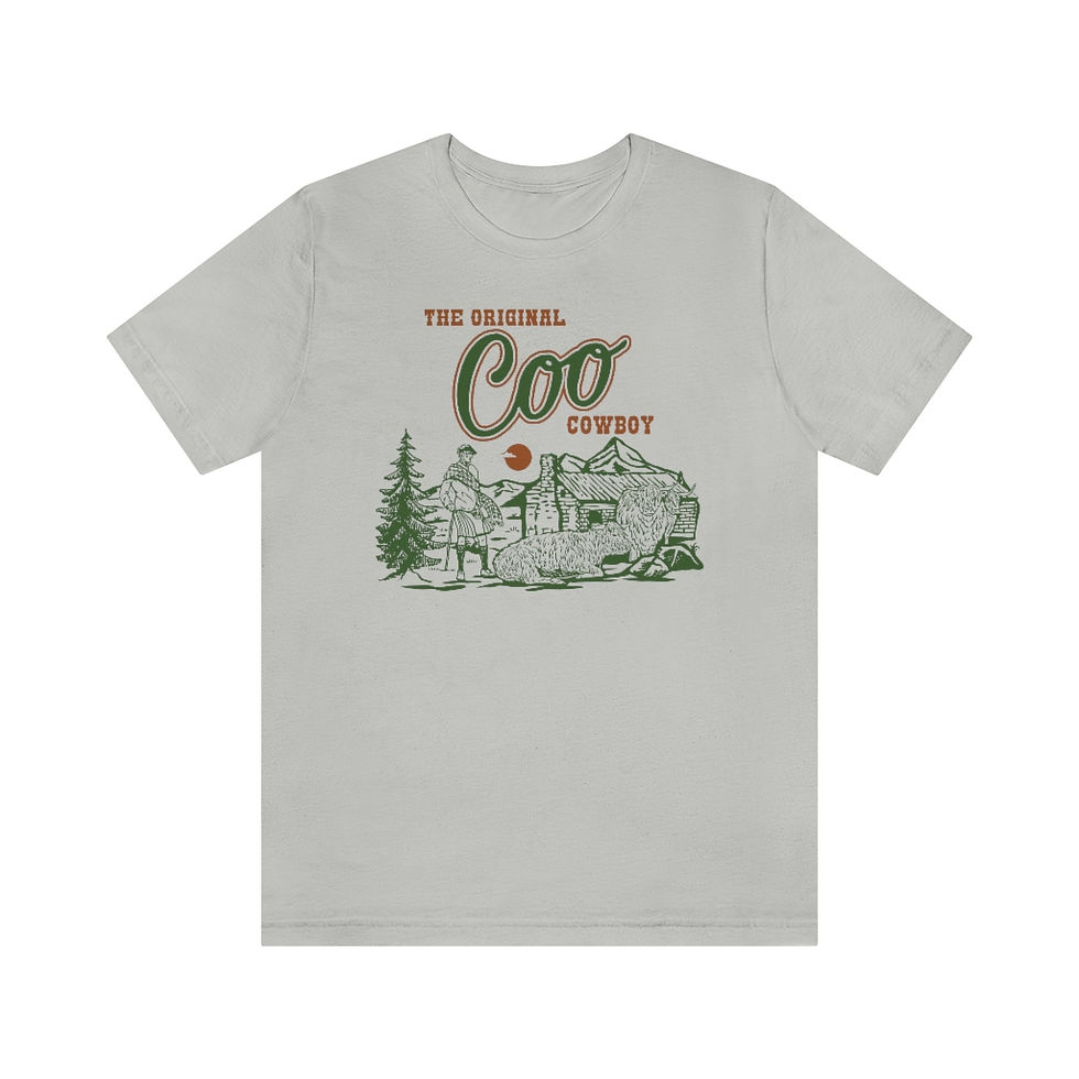 Thumbnail: Coo Cowboy Unisex Jersey Short Sleeve Tee