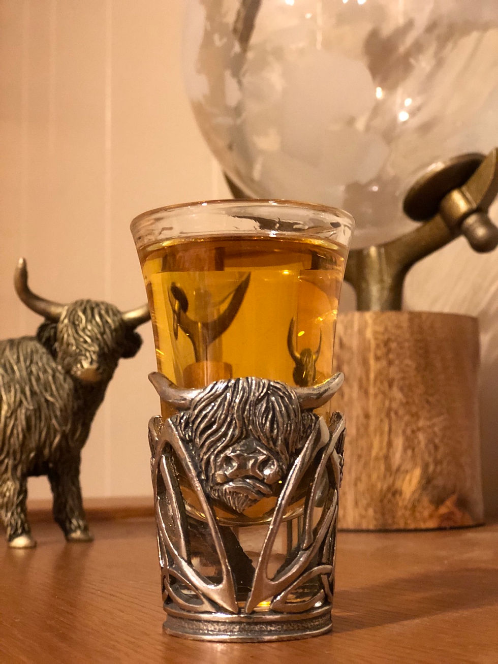 Thumbnail: Handmade Pewter Shot glass