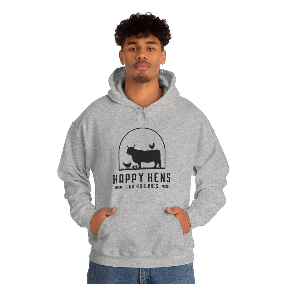 Thumbnail: Highland Cow Unisex Hooded Sweatshirt