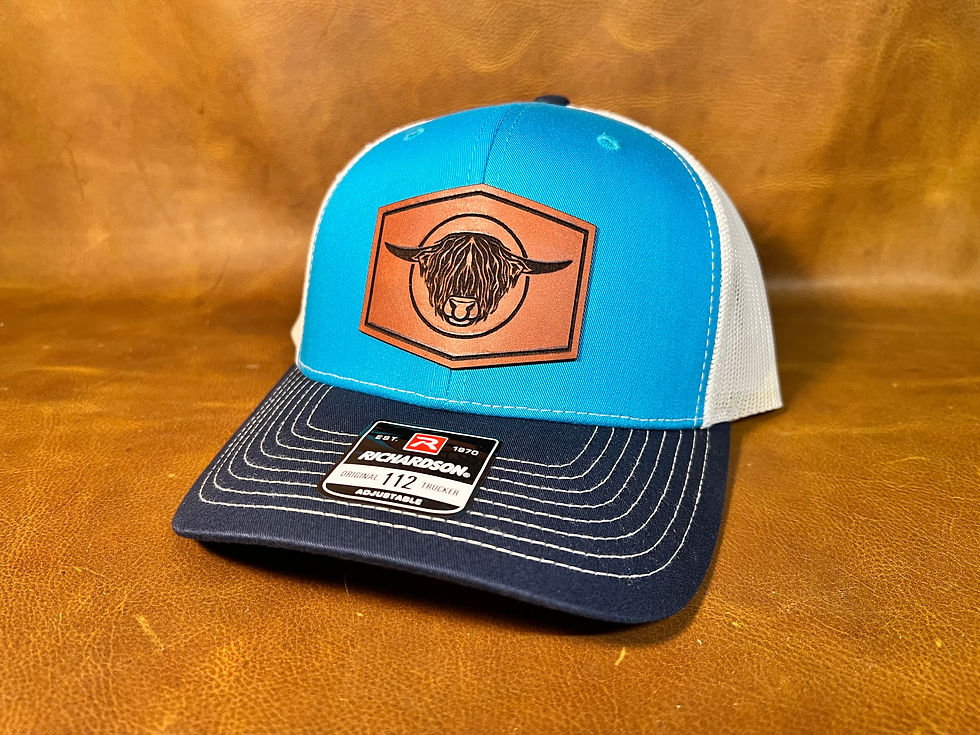 Thumbnail: Hat with leather patch