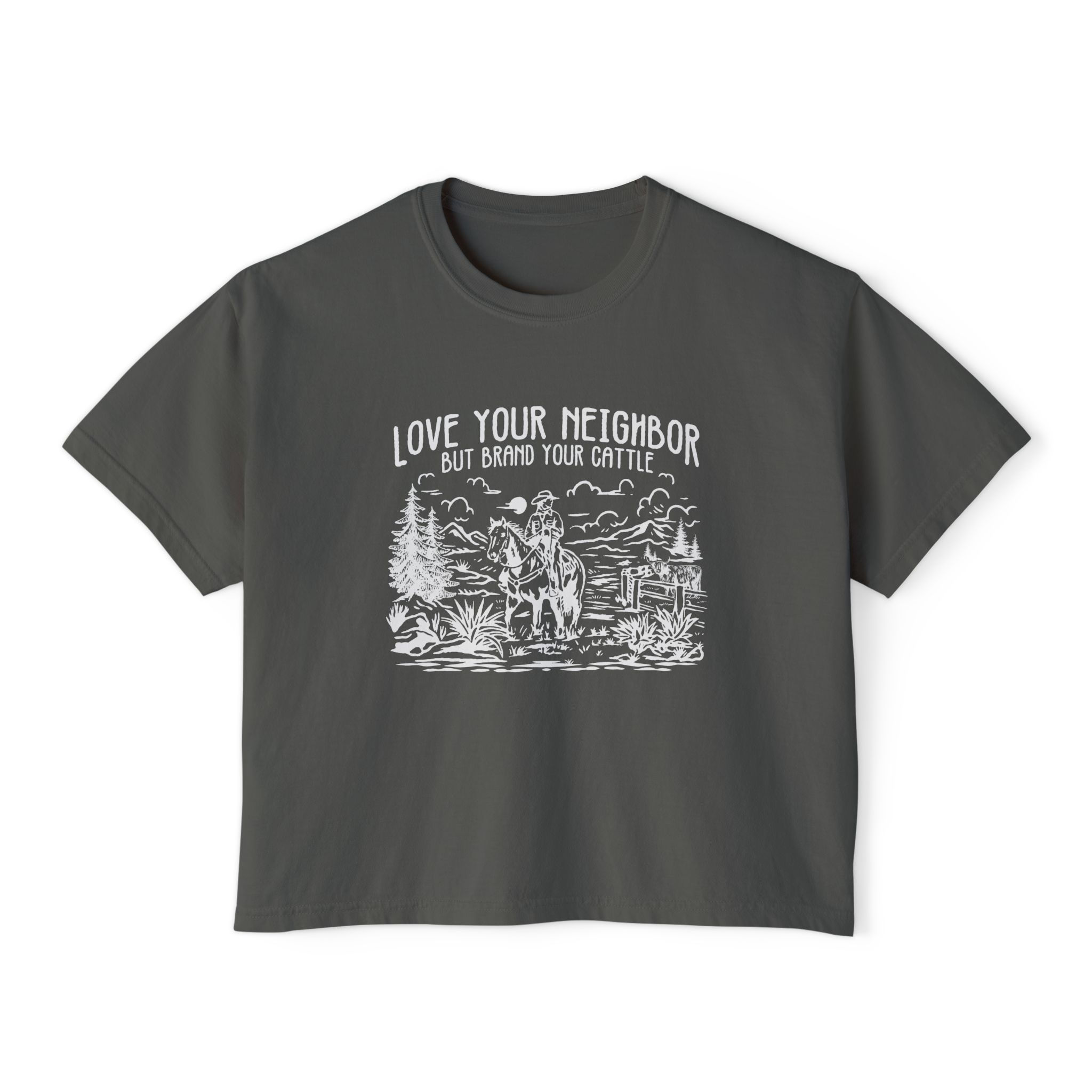 Love Your Neighbor Crop T