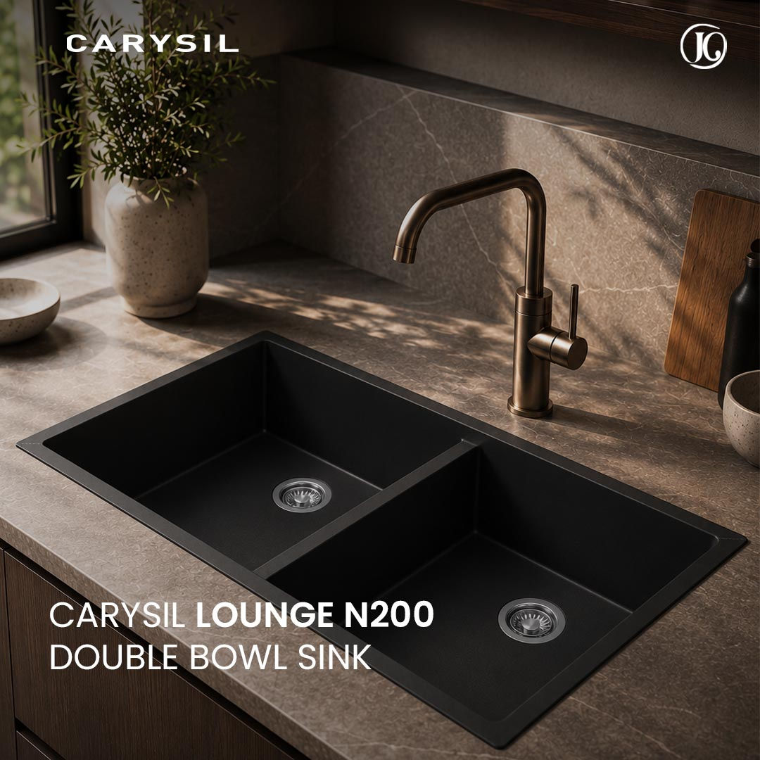 Carysil Lounge N200 Double Bowl Sink