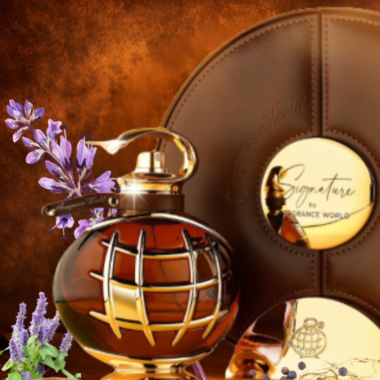 Unisex Perfume Fragrance World Signature Brown 80ml