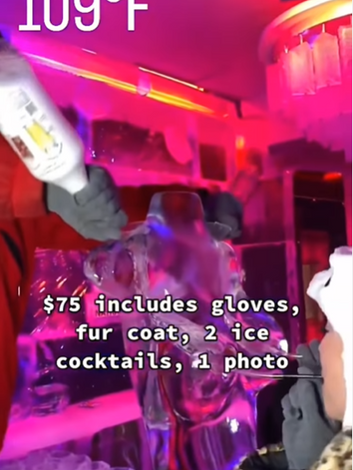 Minus 5 Ice Experiences Has 3 Locations In Las Vegas