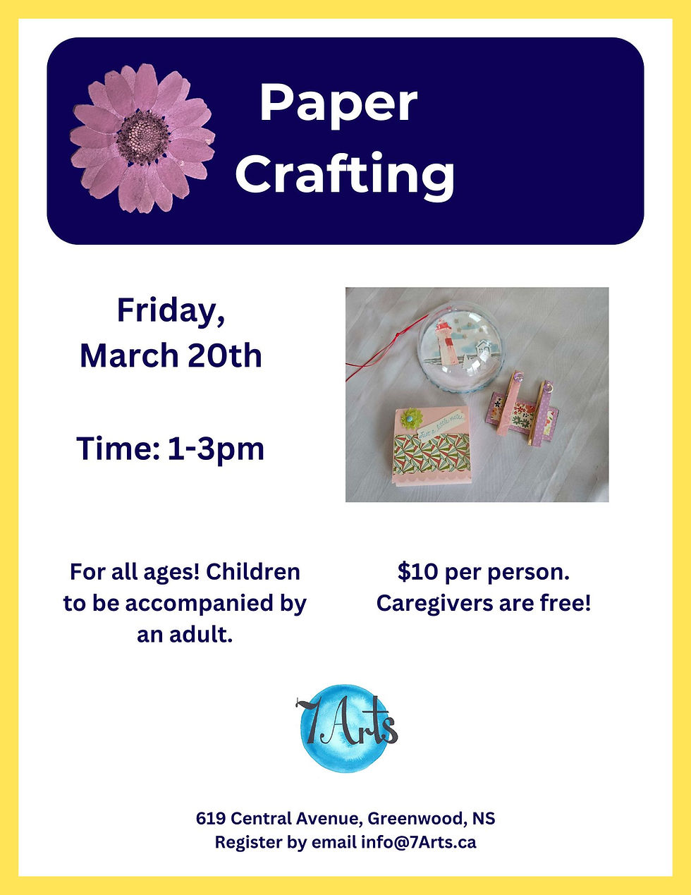 March Break Paper Crafting