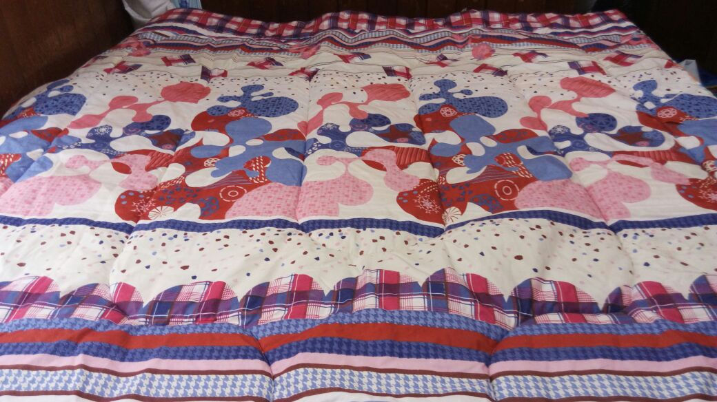 Edredones en Genero y Cobija cama sencilla