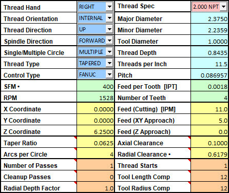 Software Thread Milling G-Code Generator Emailed CNC Software Thread Milling G-Code Generator Emailed CNC