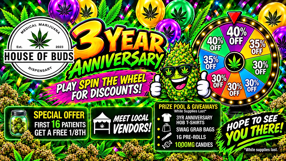 HOB 3YR ANNIVERSARY: