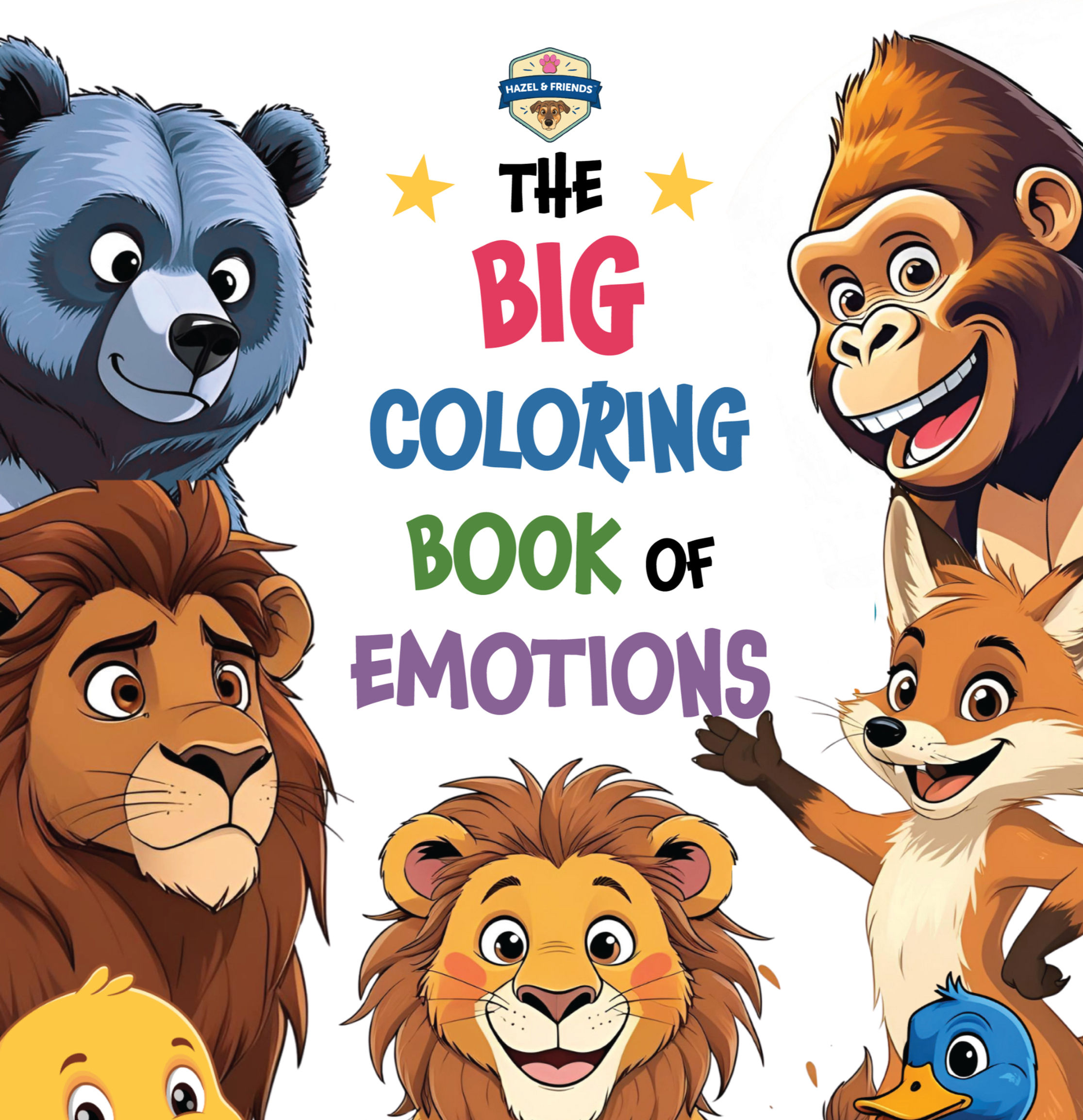 The BIG Coloring Book of Emotions