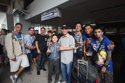 FF Chua arrival in Cebu with AKP National leaders and Supreme Board with Akrho Radio team,