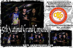 GS Mark and Akrho Radio ro Jher with FF Boy Chua at 5th National Grand Convention