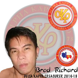 Treasurer Brod Richard