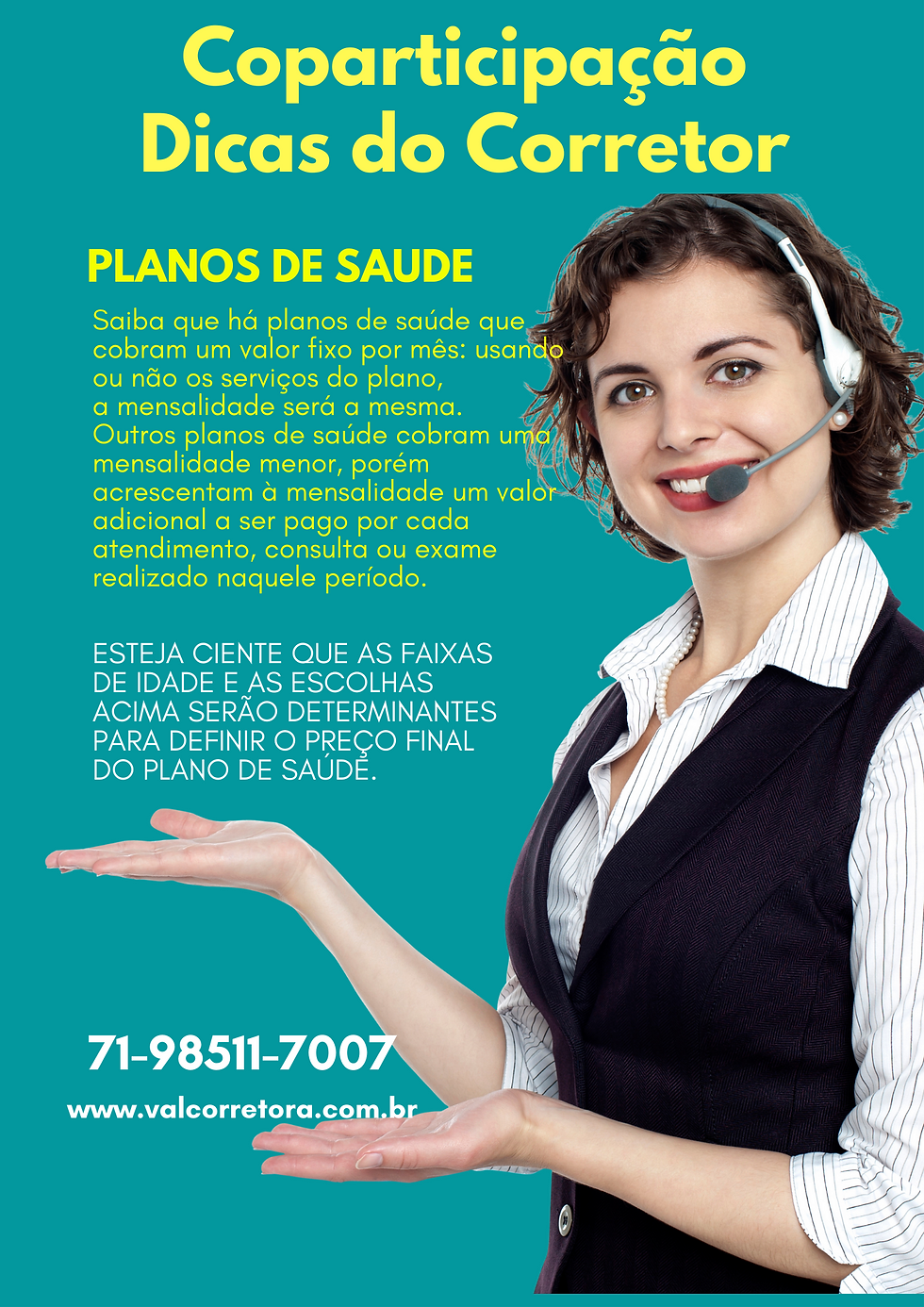 Tabelas de preços planos de saúde, Central de Vendas | Planos de Saúde