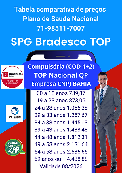 tabela de preços bradesco saude