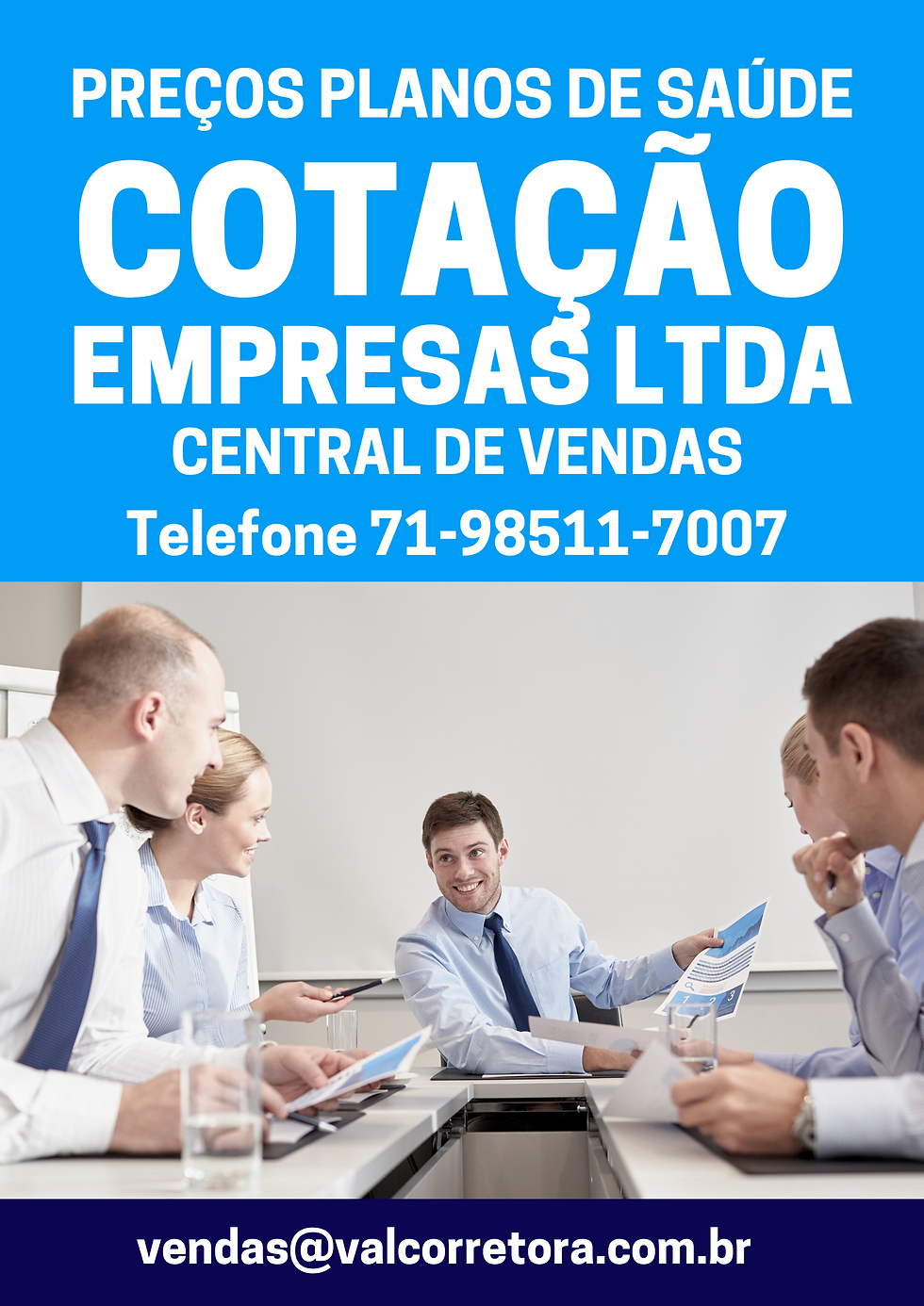 Corretor de Seguros Vendas de Saude Bradesco - Empresarial 
