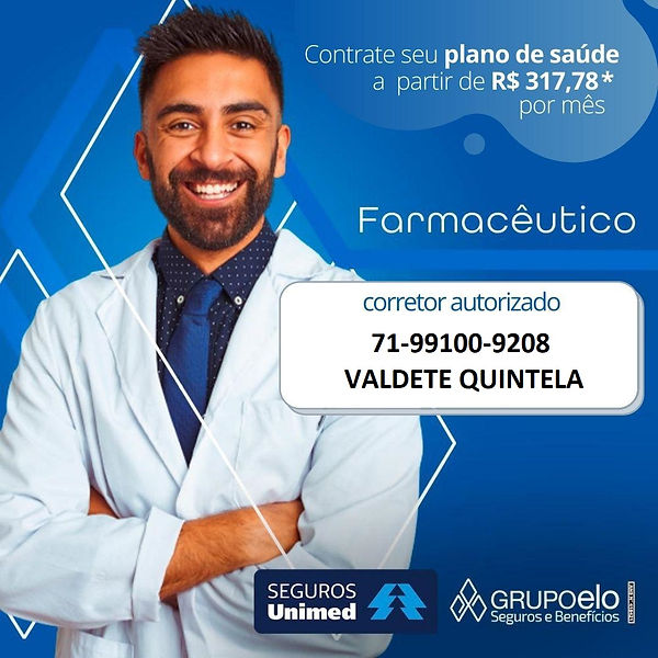 SEGUROS UNIMED TABELAS PARA FARMACEUTICO