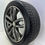 Miniatura: Jogo de rodas e pneus usados - Raw C7 - Réplica Audi, aro 18 + Pneus 225/45R18 D