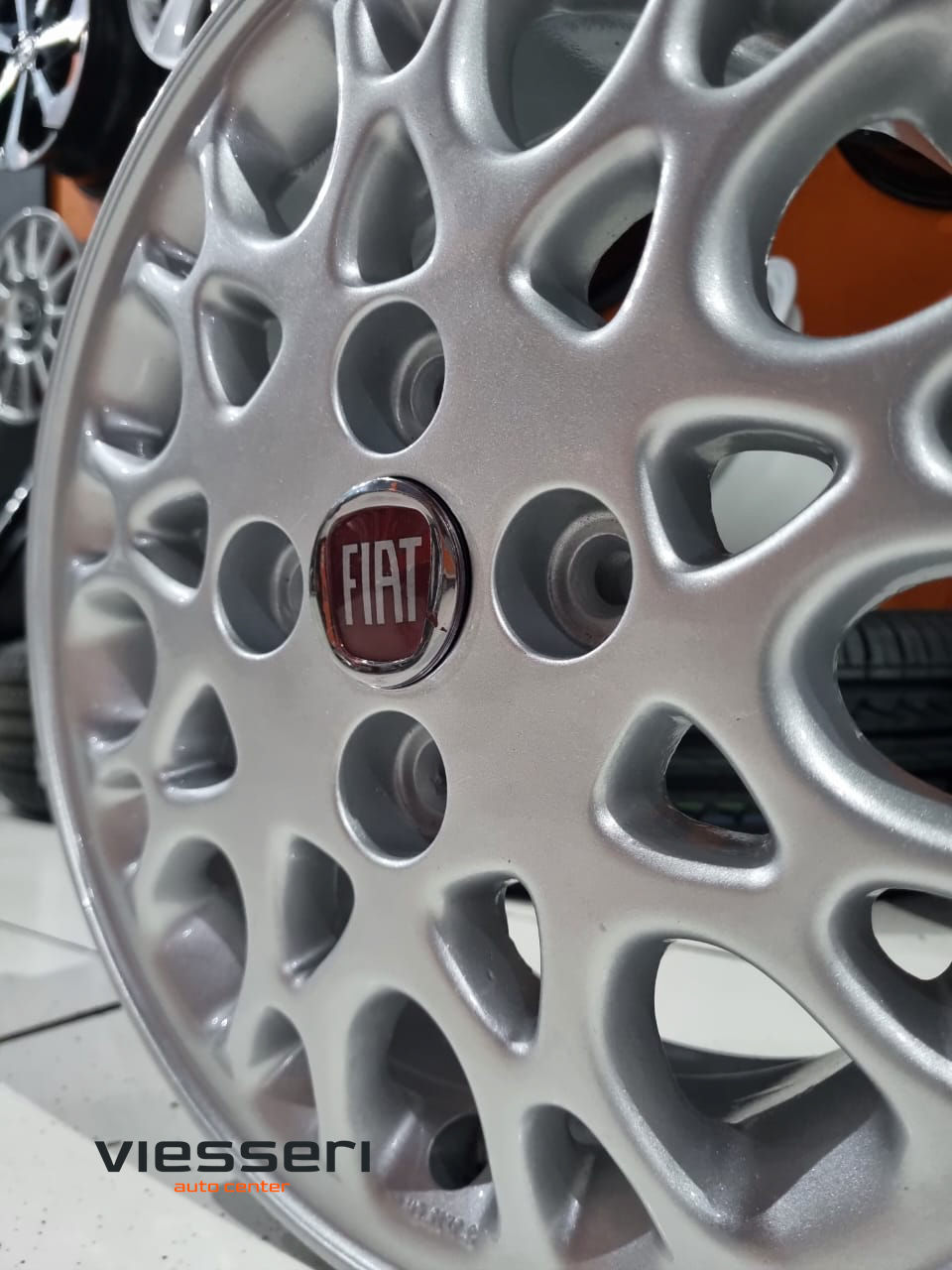 Miniatura: Jogo de rodas usadas - Original Fiat Palio - Aro 13