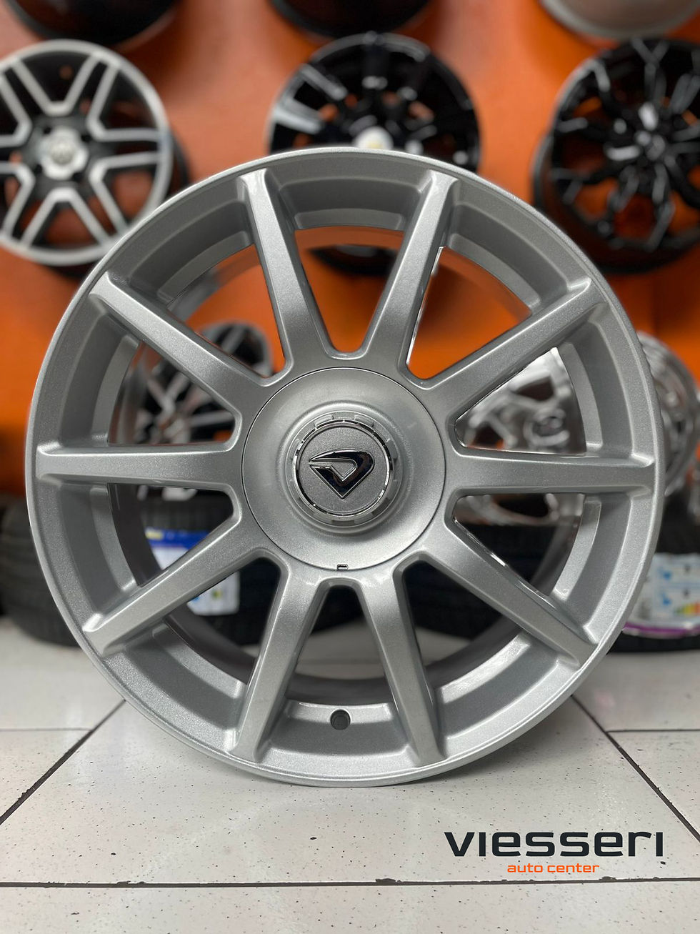 Miniatura: Jogo de rodas usadas - Volcano Daimler  - Aro 17