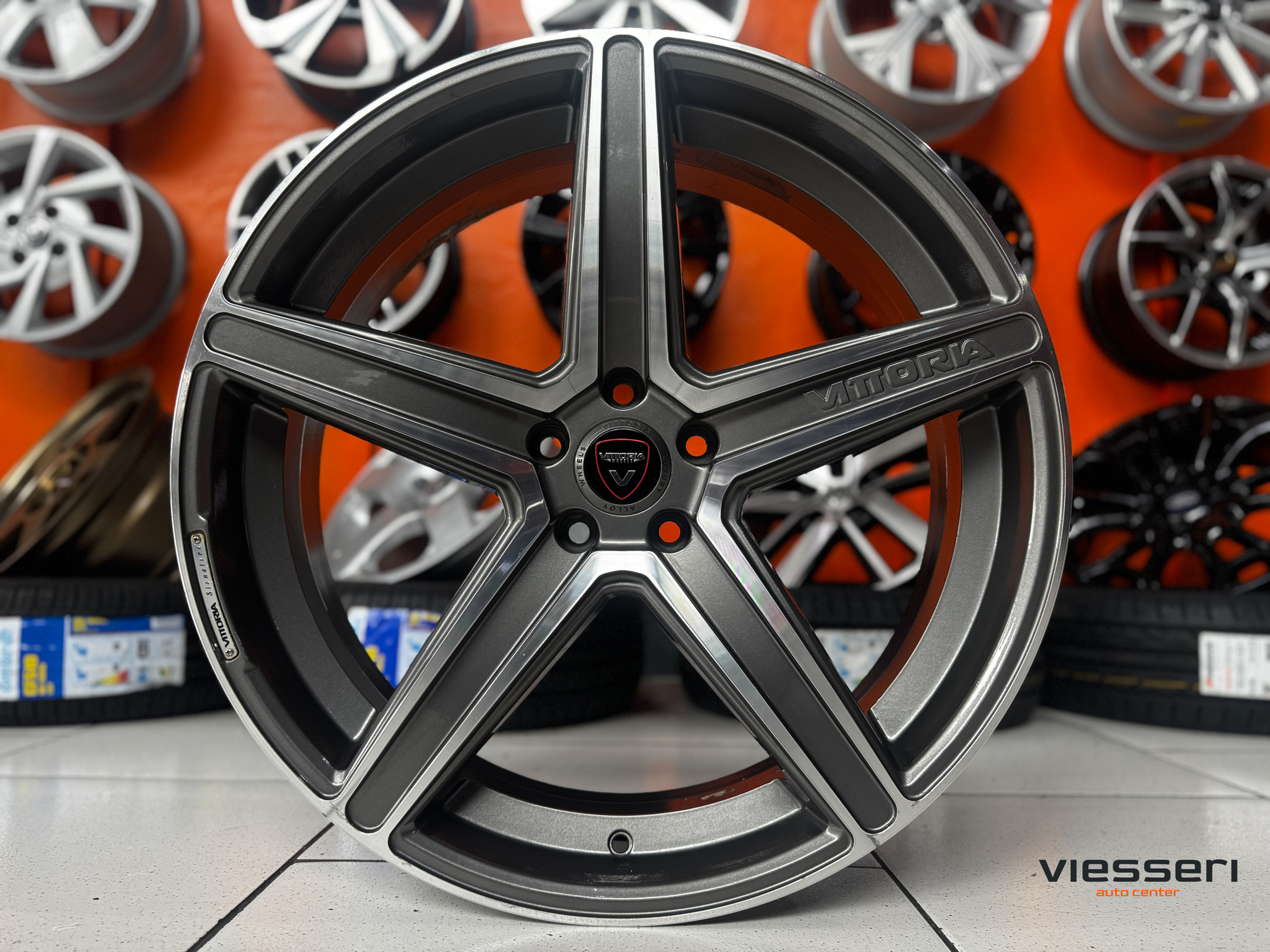 Jogo de rodas usadas - Vittoria Veneto - Aro 22 