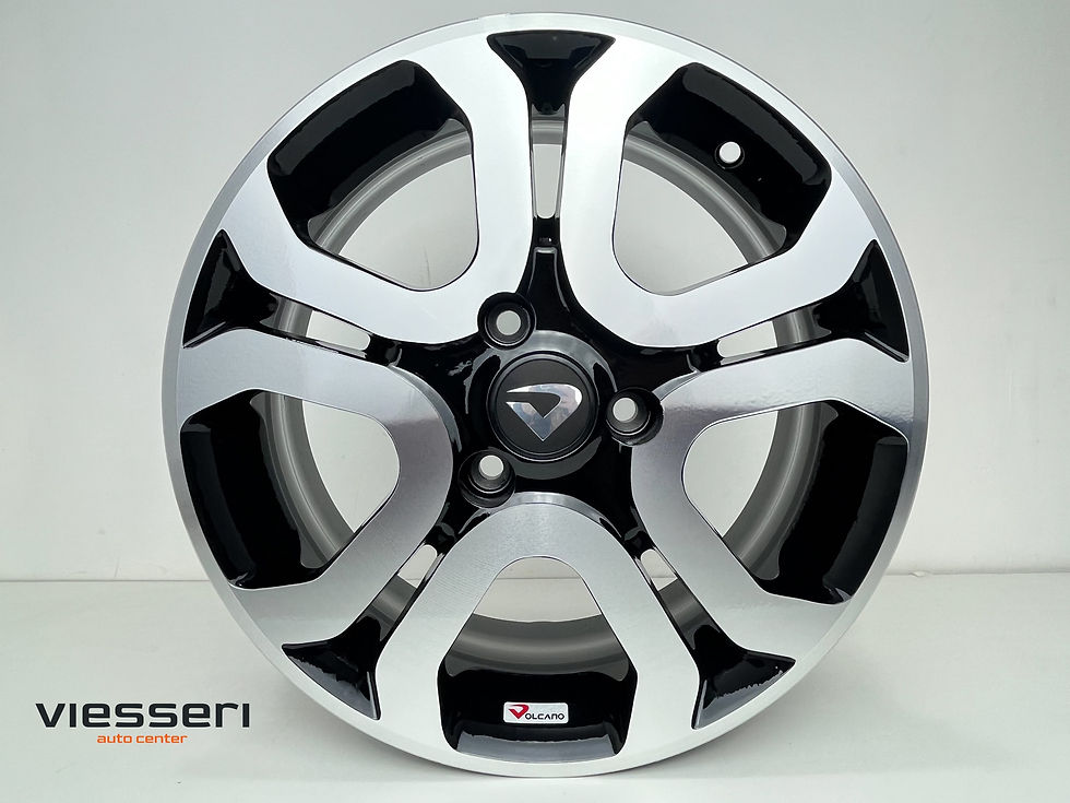 Jogo de rodas Volcano V30 Eiffel, Kwid, aro 15