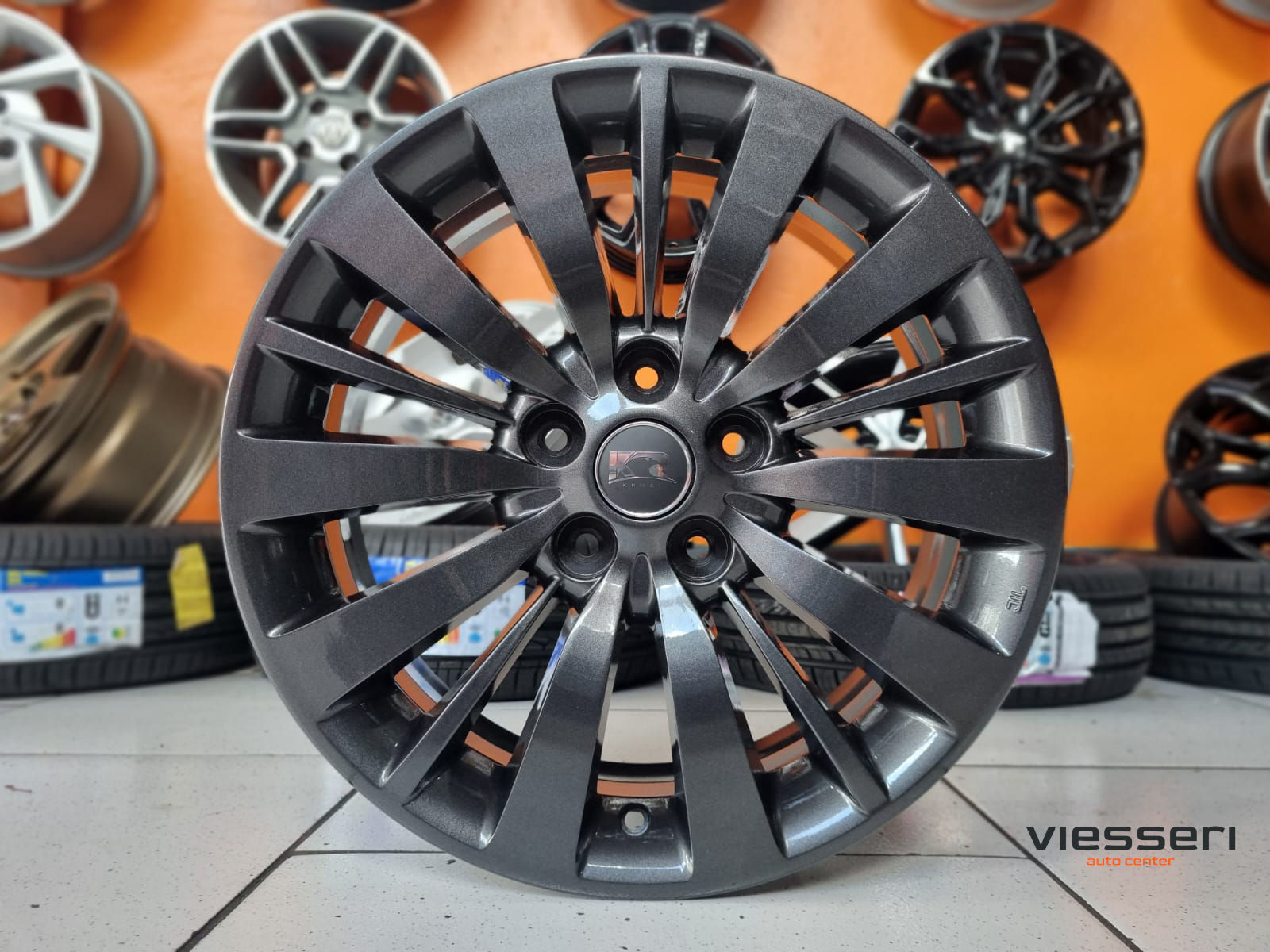 Jogo de rodas usadas - Original Kia Cadenza - Aro 17