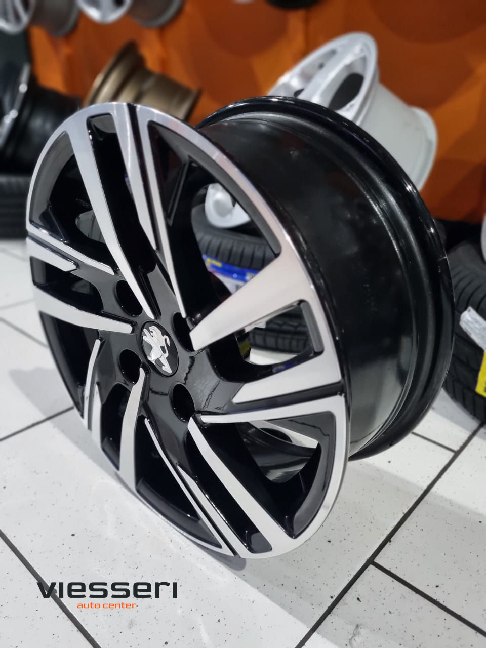 Miniatura: Jogo de rodas - Ramlow P105 Peugeot 208 Style, aro 15