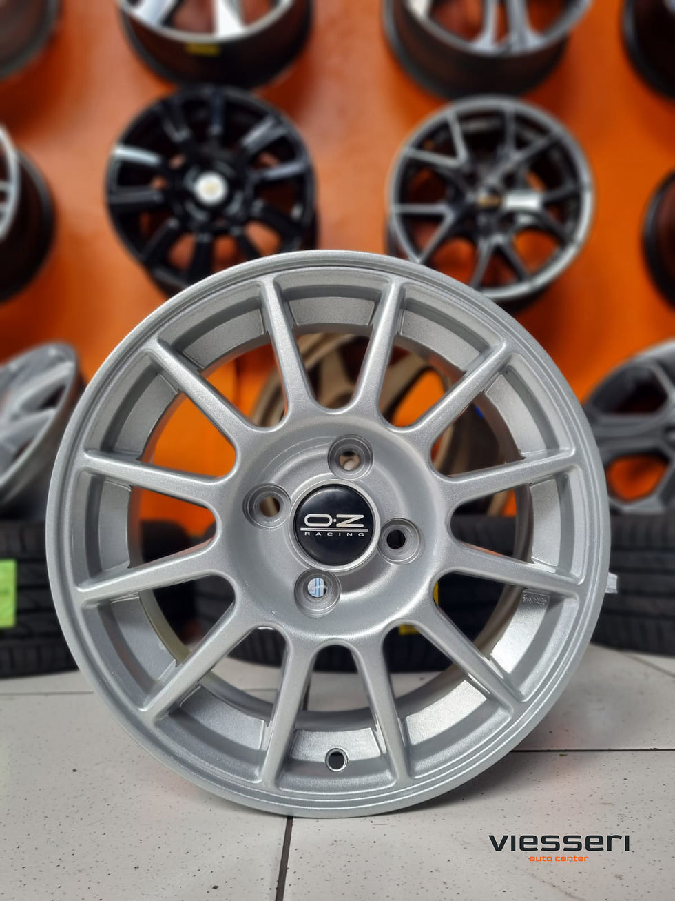 Jogo de rodas usadas - Zunky - ZK 1012 - OZ Racing - Aro 14